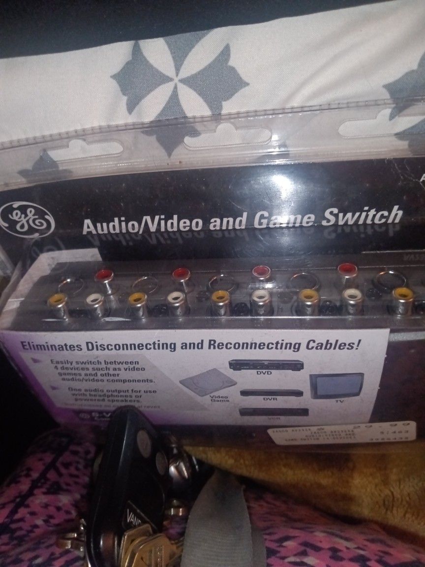 GE Audio/Video And Game Switch for Sale in San Bernardino, CA OfferUp