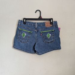 Revamped Levi's Denim Shorts