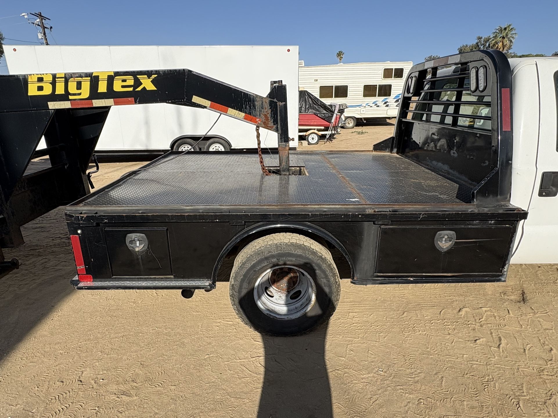 Cm Flatbed Dually On A F350