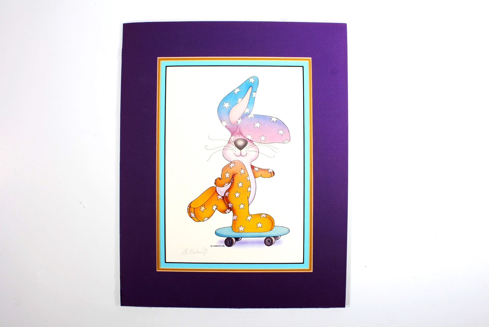 RARE Collectable Set Stewart Moskowitz Signed Art Prints