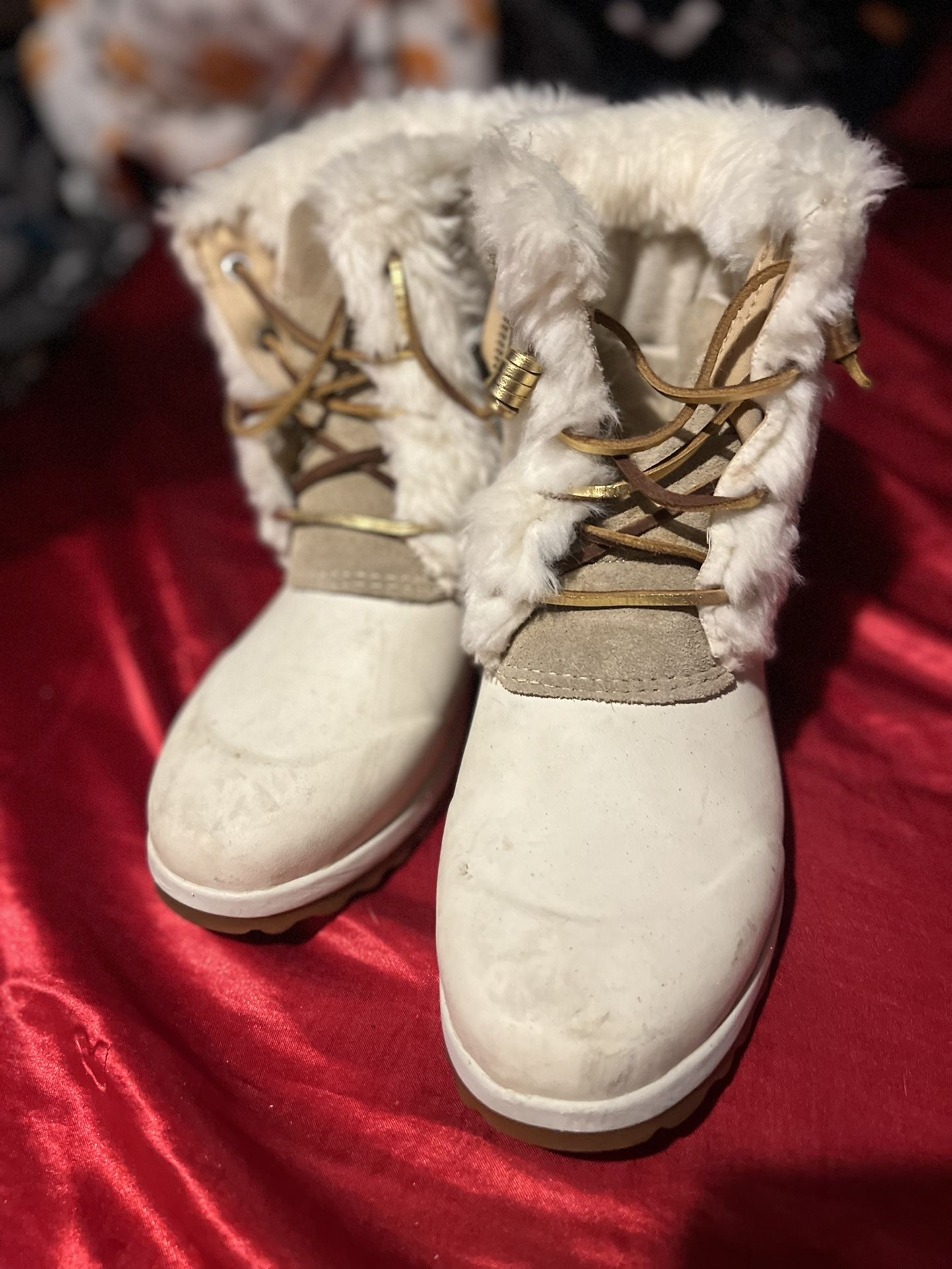 Sperry Water Resistant Fur Boots