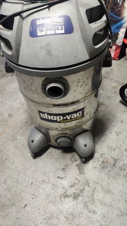 Heavy-duty shop vac. The big one!
