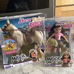 Barbie Doll And Horse - Moxie Gil’s