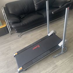 Sunny Health And Fitness Compact Foldable Treadmill