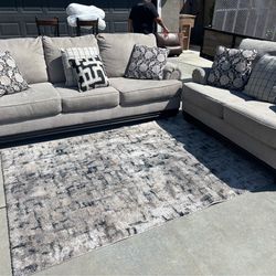 Ashley loveseat and couch