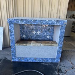 Bbq Island Fountain Patio Garden Fountain Fuente