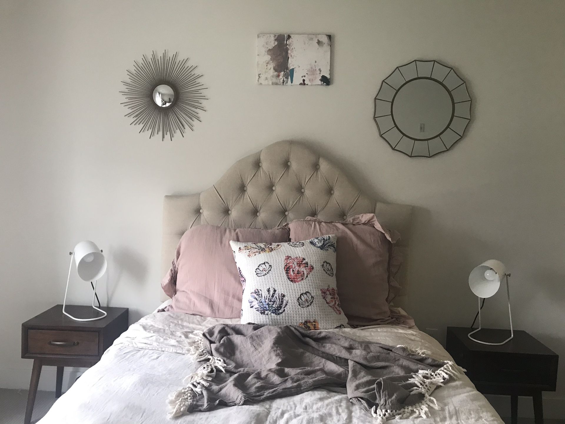 Linen Upholstered Headboard