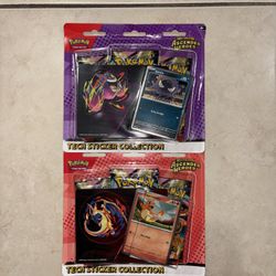 Pokemon Ascended Heroes Set of 2 Tech Sticker