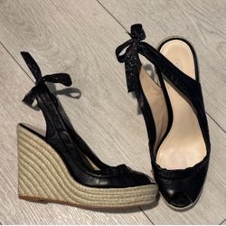 Womens Coach Espadrille Wedges