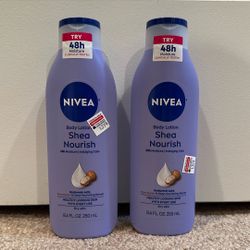 Nivea lotion 8.4 oz: $3 each