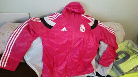 Real Madrid Pink Anthem jacket