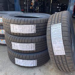 195/65R15 Lemans Touring A/S Set of New Tires Set de Llantas Nuevas