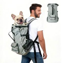 “New”Furtent Dog Back Pack (sz Med/Lg)dogs,built In Leash”Hiking,Cycling(retail$99)