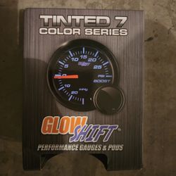 52mm GlowShift 7 Color LED Gauge  GS-T712