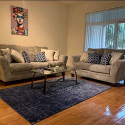 Couch And Love Seat Combo