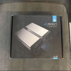 JL Audio JD500/1 Amplifier 500 Watts RMS Monoblock Bass Amp