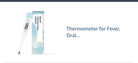 Oral Thermometer 