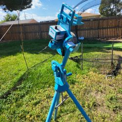 33ft Batting Cage And Pitching Machine