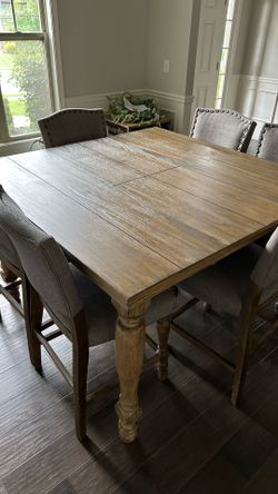 Rustic Dining Table and Chairs