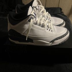 Dark Iris Jordan 3s Size 9 