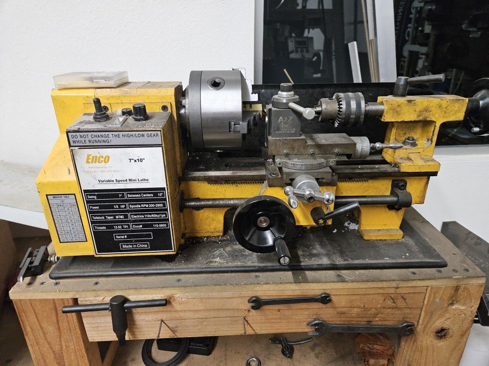 Enco 7x10 Variable Speed Mini Lathe