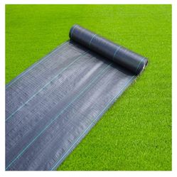 4ftx100ft Weed Barrier Landscape Fabric Heavy Duty, 3.2oz Weed Barrier Fabric, Easy Setup Woven Garden Weed Fabric Landscaping Fabric