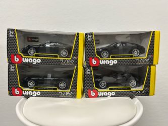 NEW Bburago Porsche 911 Carrera S 1:24 Diecast Model Cars – 4 Available