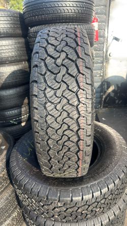 FOUR GOOD USED TIRES 95%TREAD LIFE.  265/75/16  Bf Goodrich 