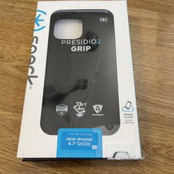 NEW Speck Presidio 2 Grip Case for Apple iPhone 12 Pro Max 6.7" - Black White 