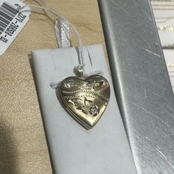 10k Heart Pendant 