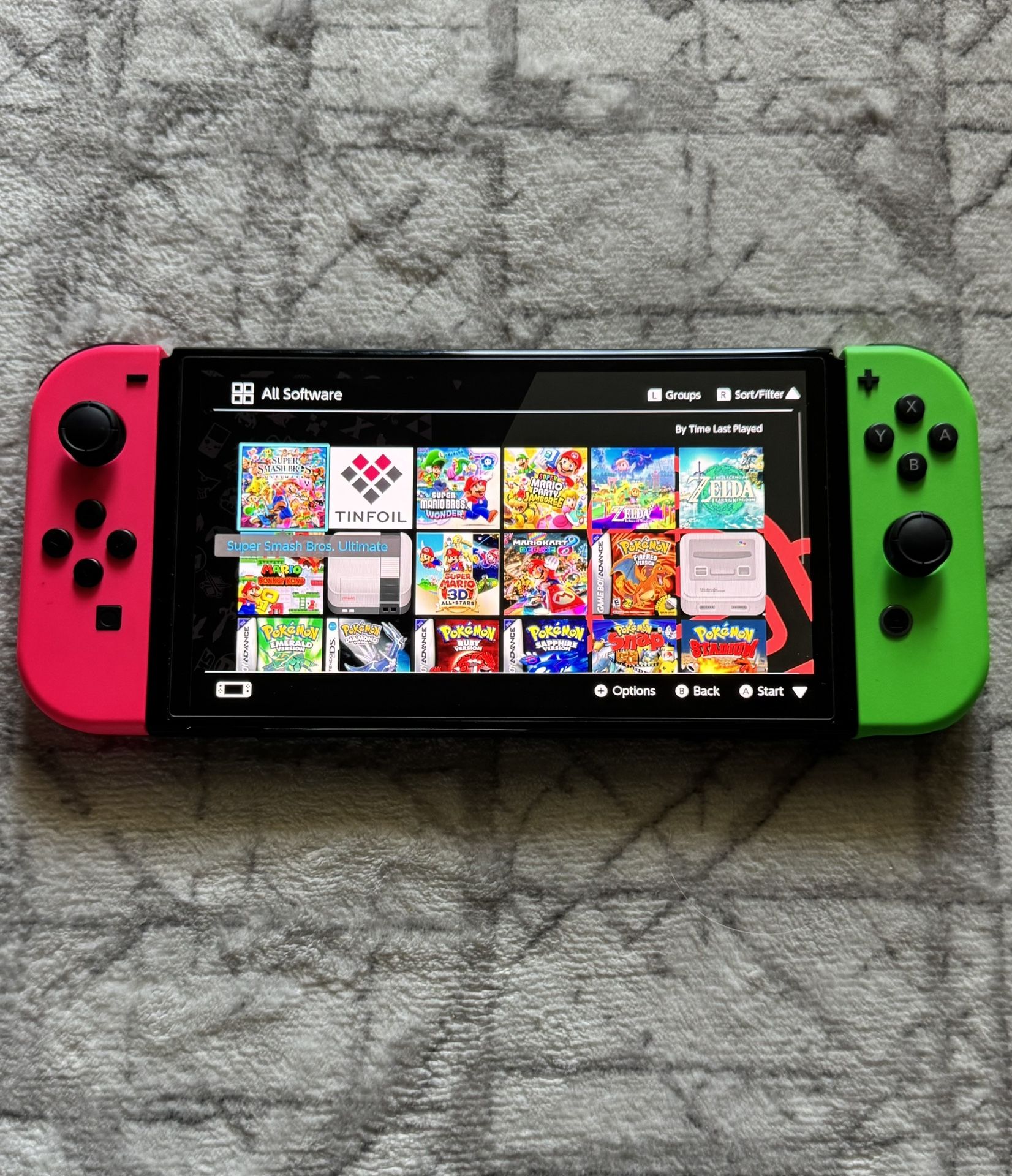 Nintendo Switch Oled With Hundreds Of Games Included