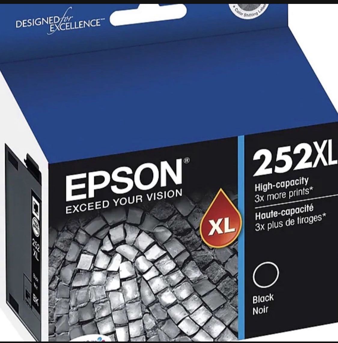 Epson 252XL Black High Yield Ink Cartridge / Brand New !!!!