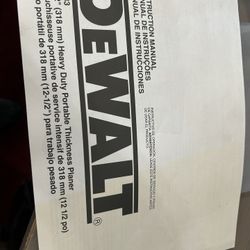 DeWalt Planer Belt