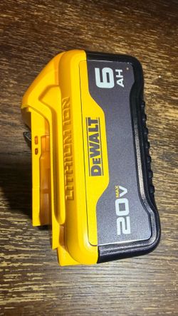 20V MAX Lithium-Ion 6.0Ah Battery