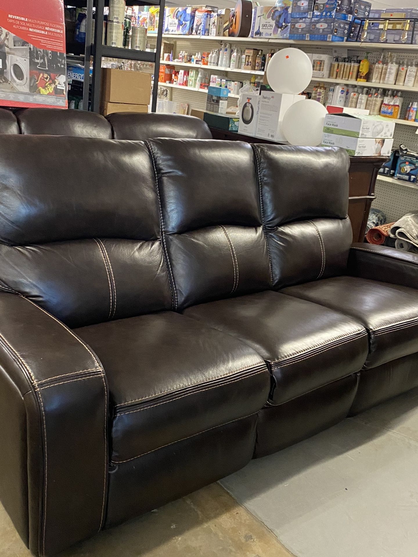 Sawyer Leather Motion Sofa