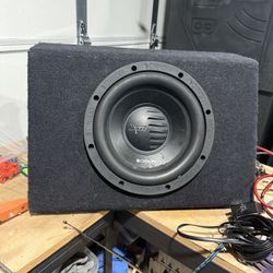 10” Orion Sub In Ported Box 