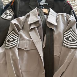 Army Full Set AGSU. Marlow White.