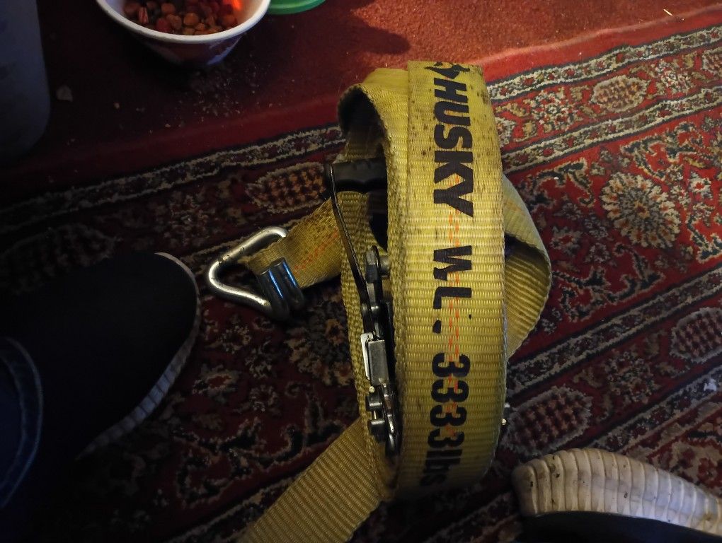 Husky 27 Ft X 2in Heavy Duty Ratchet Tie Down