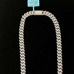 Moissanite Cuban Chain