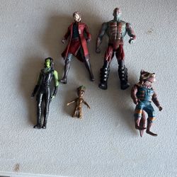 Guardians Of The Galaxy Figure Lot