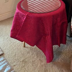 The Round / End Table. Diameter 19 Inch, Height 24 Inch 1/2