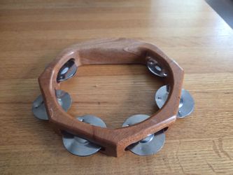 Wood Tambourine