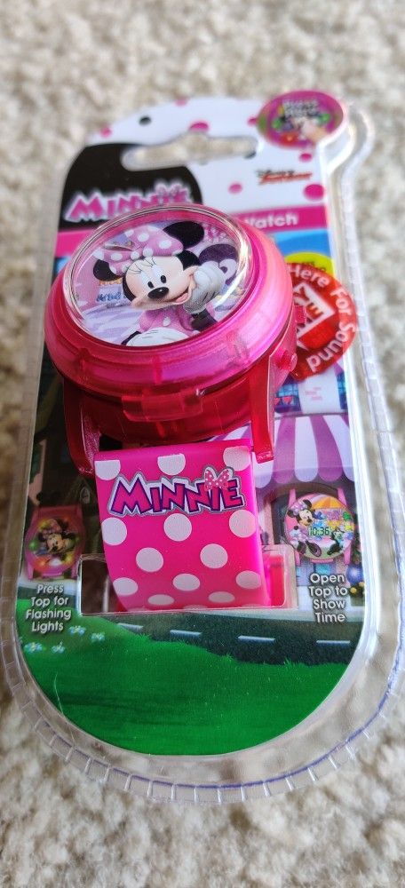 Disney Minnie Mouse Boutique LCD Pop Musical Watch

