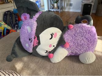 Kuromi sleeping plush