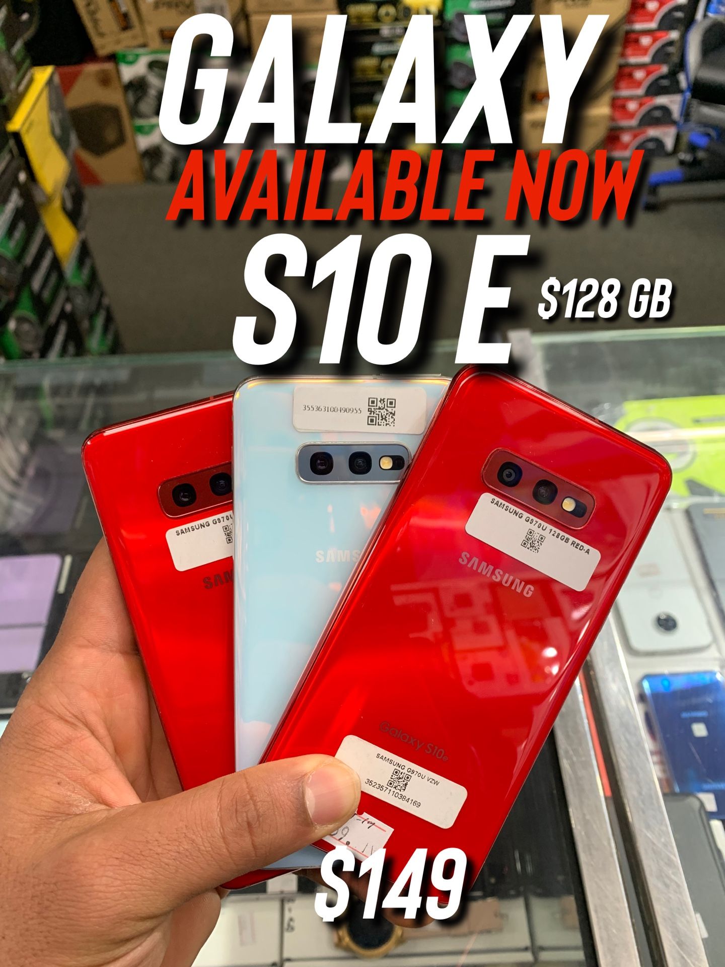 S10E AVAILABLE NOW!!!!