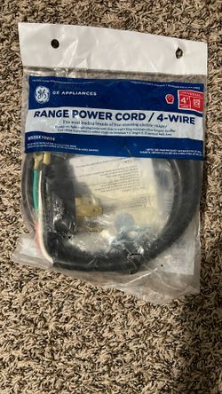 Range Power Cord 4 Wire 