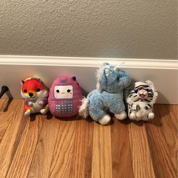 Stuffed Animals 4.  $6.25 Each 