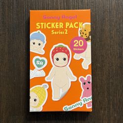 Sonny Angel Sticker Pack Series 2 Mini Figurine Blind Box