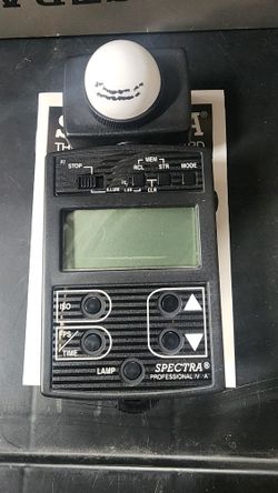 Spectra Cine Professional IV-A Digital Exposure Meter - Black (18002-A) - Tested