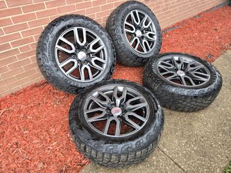 2022 Gmc/Chevy 20" Wheels , all Terrain Tires